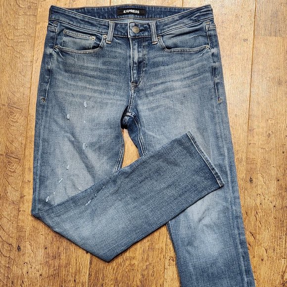 Express Jeans Express Mens Slim Straight Jeans 32 X 34 Poshmark